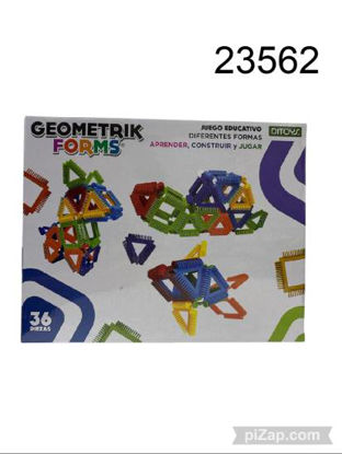 Imagen de GEOMETRIK FORMS 36 PCS 10.25